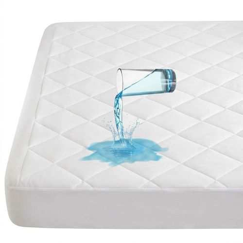 Sleep Philosophy Waterproof Mattress Protector Queen with Deep Pocket